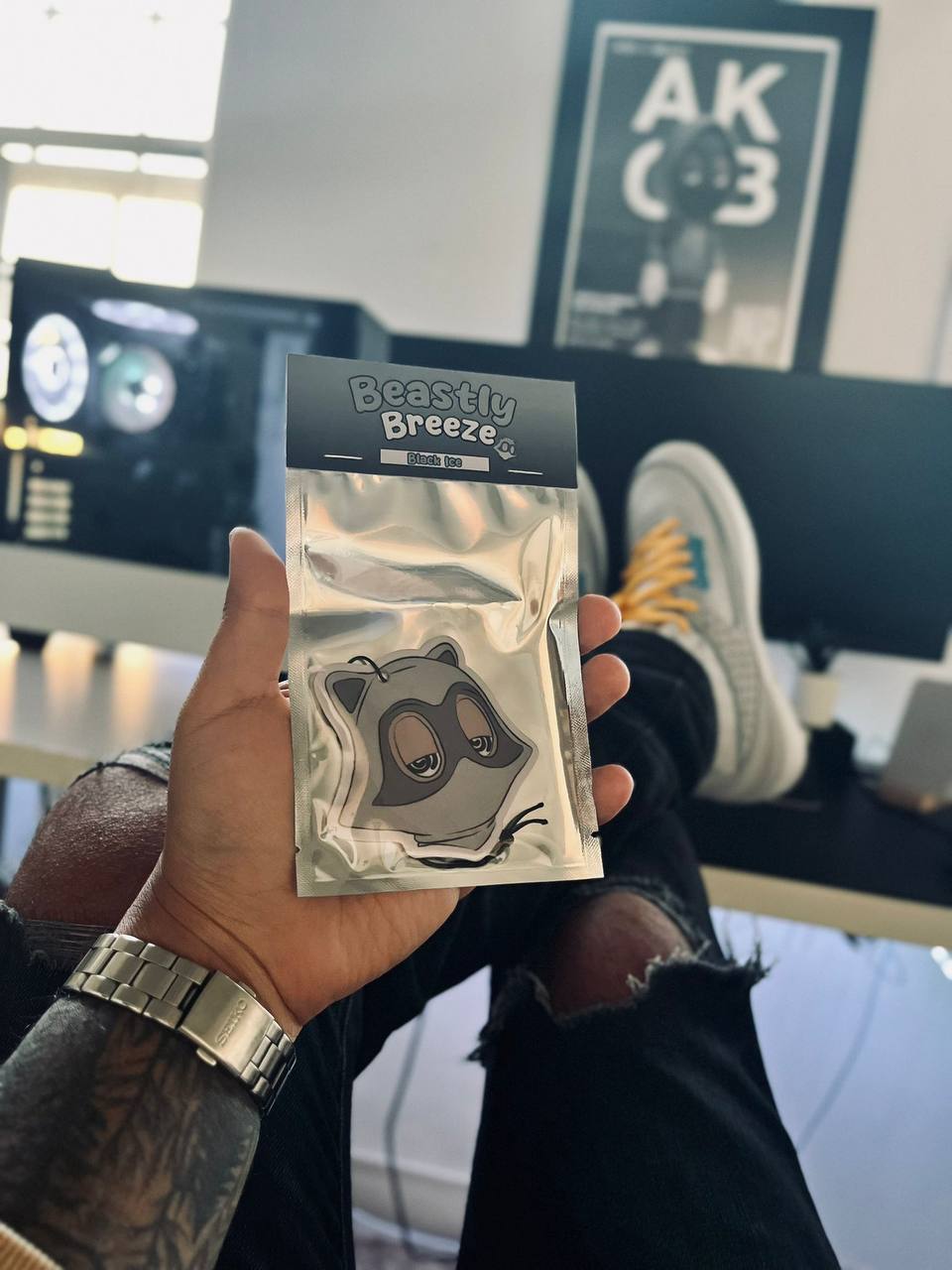 Beastly Breeze Black Ice Air Freshener